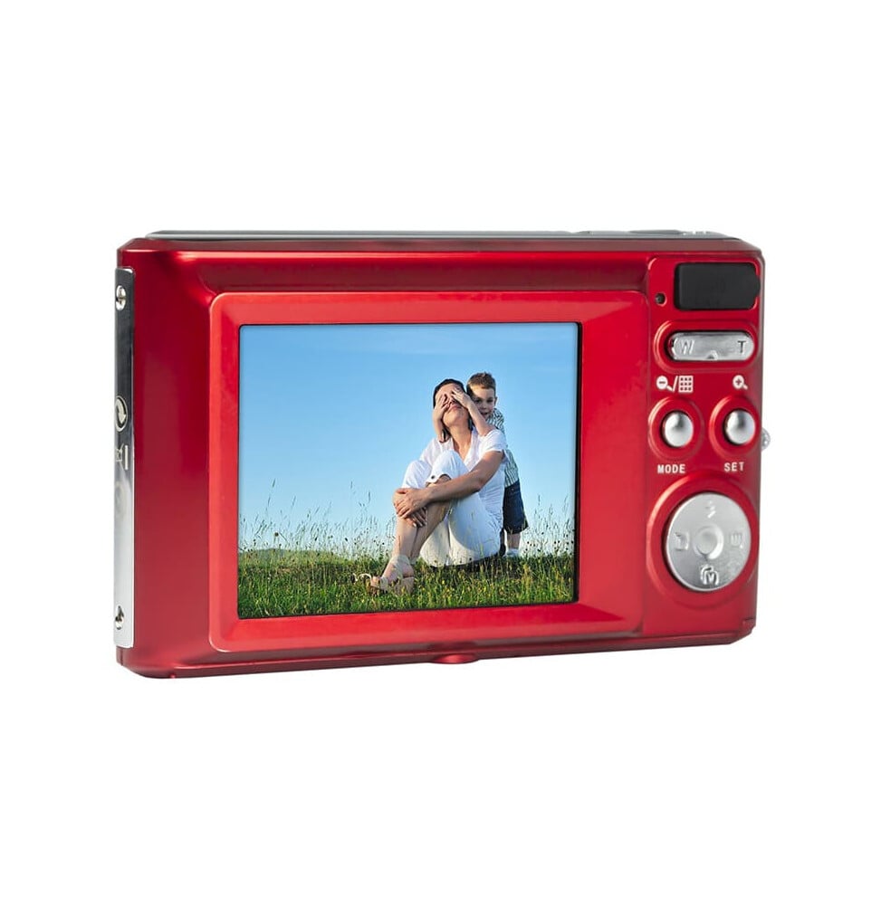 AgfaPhoto Realishot DC5200 rouge, appareil photo numérique HD — vue complémentaire 1