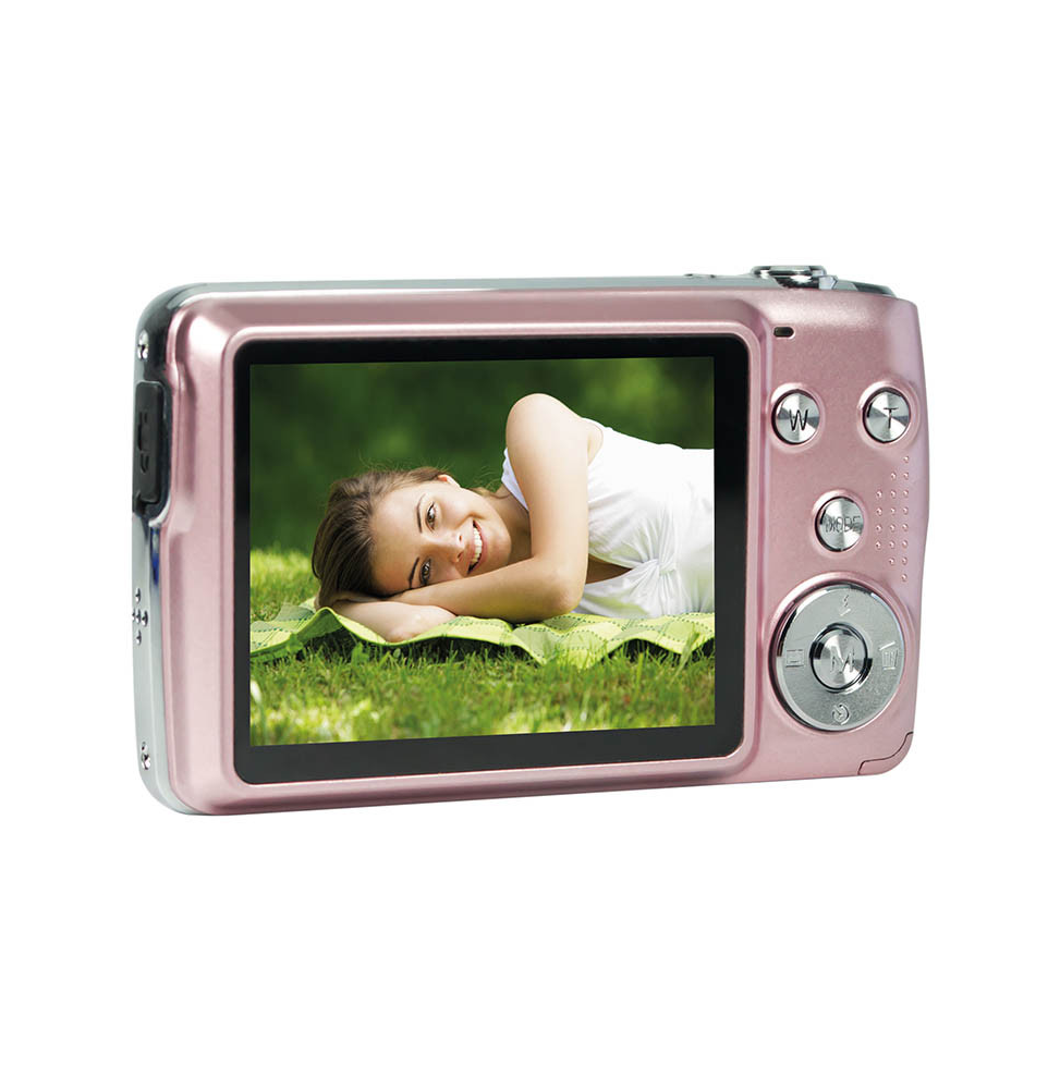 AgfaPhoto Realishot DC8200 rose, zoom optique 8×, étui et SD 16 Go — vue complémentaire 1