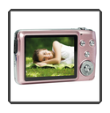 AgfaPhoto Realishot DC8200 rose, zoom optique 8×, étui et SD 16 Go — vue complémentaire 1