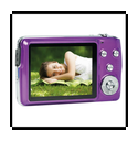 AgfaPhoto Realishot DC8200 violet, zoom optique 8×, étui et SD 16 Go — vue complémentaire 1