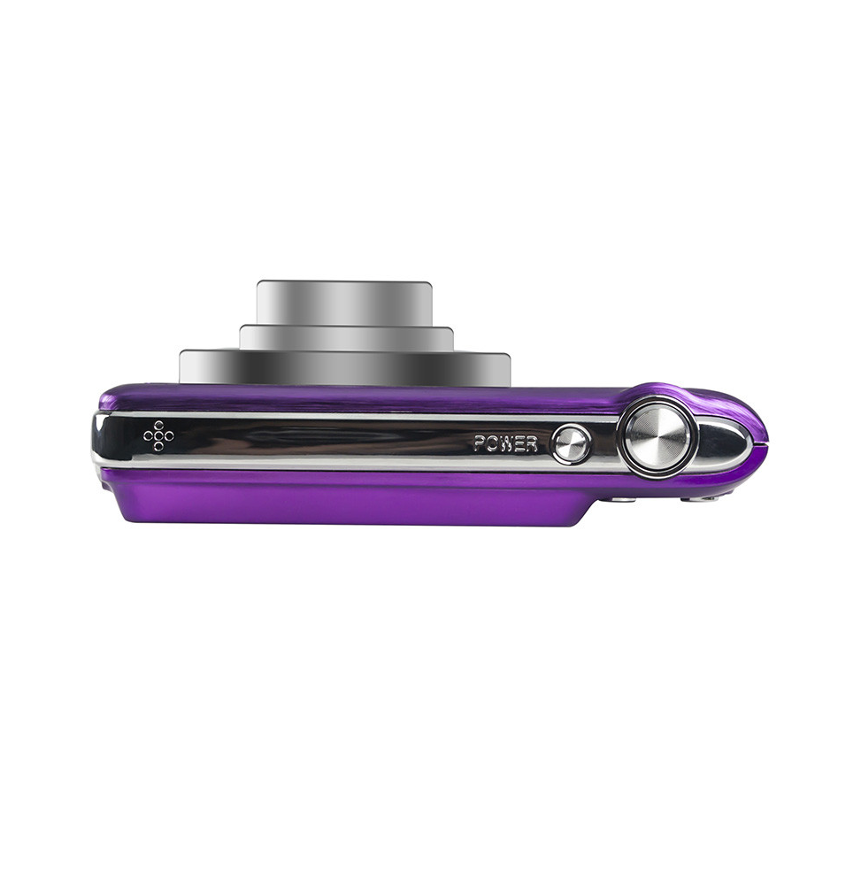 AgfaPhoto Realishot DC8200 violet, zoom optique 8×, étui et SD 16 Go — vue complémentaire 2