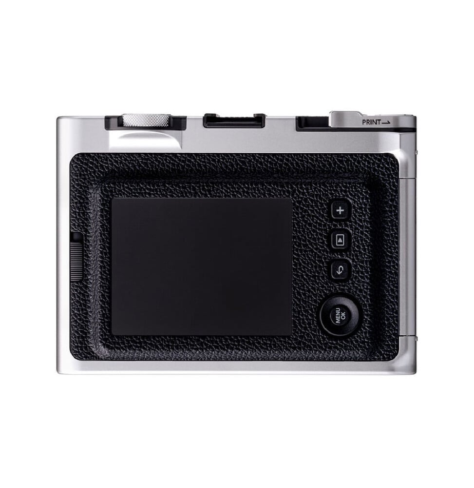 Fujifilm instax mini Evo noir, appareil photo instantané hybride — vue complémentaire 1