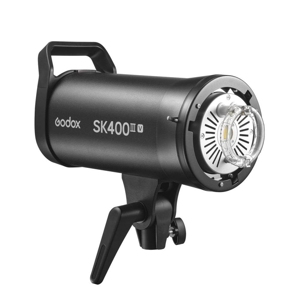 Godox SK400III-V, flash photographique — vue complémentaire 1