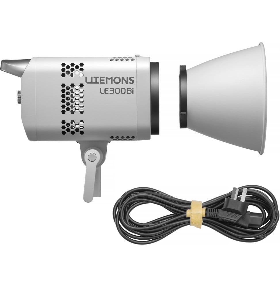 Godox LE300BI Blanc, projecteur LED bicolore — vue complémentaire 1