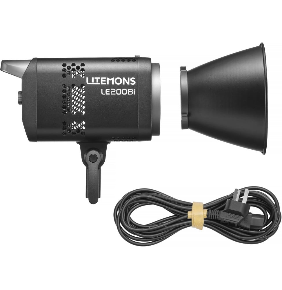 Godox LE200BI, projecteur LED bicolore — vue complémentaire 1