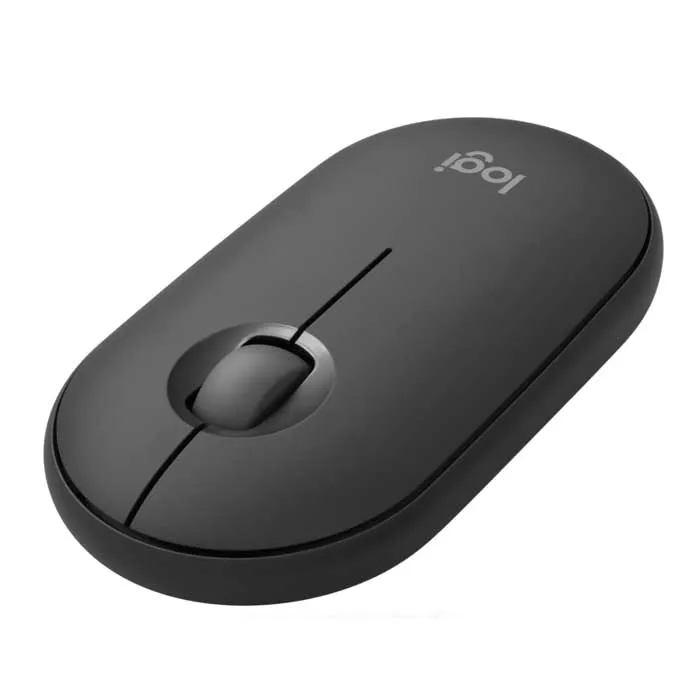 Souris Bluetooth silencieuse Logitech Pebble 2 M350s noire