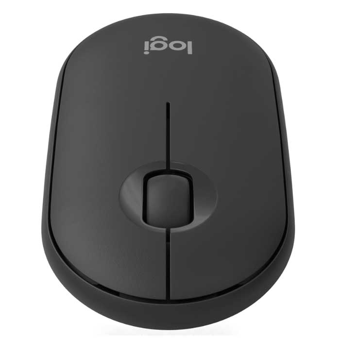 Souris Bluetooth silencieuse Logitech Pebble 2 M350s noire
