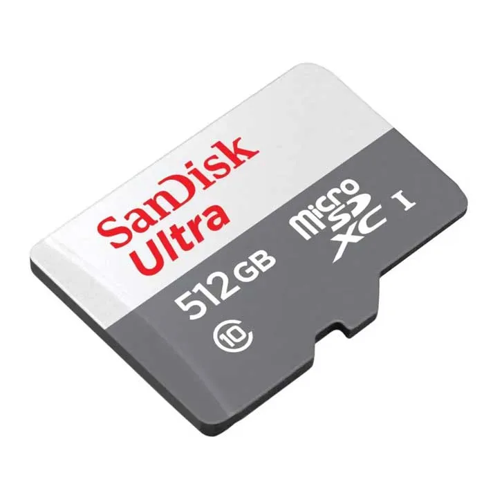 Carte mémoire microSDXC SanDisk Ultra 512 Go Classe 10 sans adaptateur