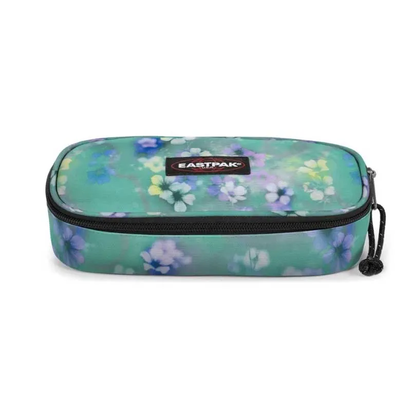 [EK0007177V3] Trousse Eastpak Oval Single Flora Fade Aqua