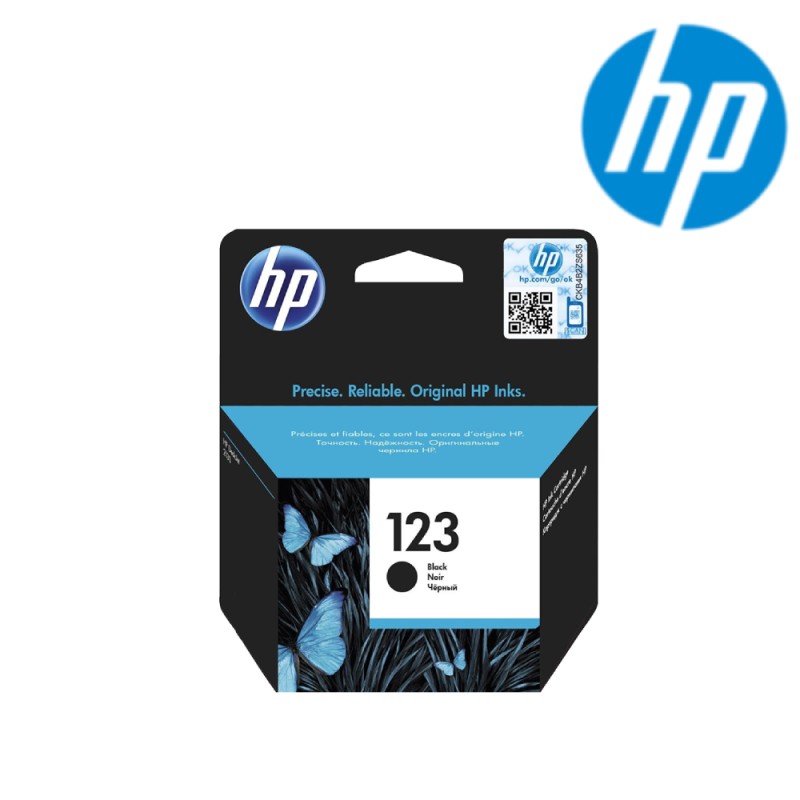 [F6V17AE] Cartouche d'encre HP 123 noir original