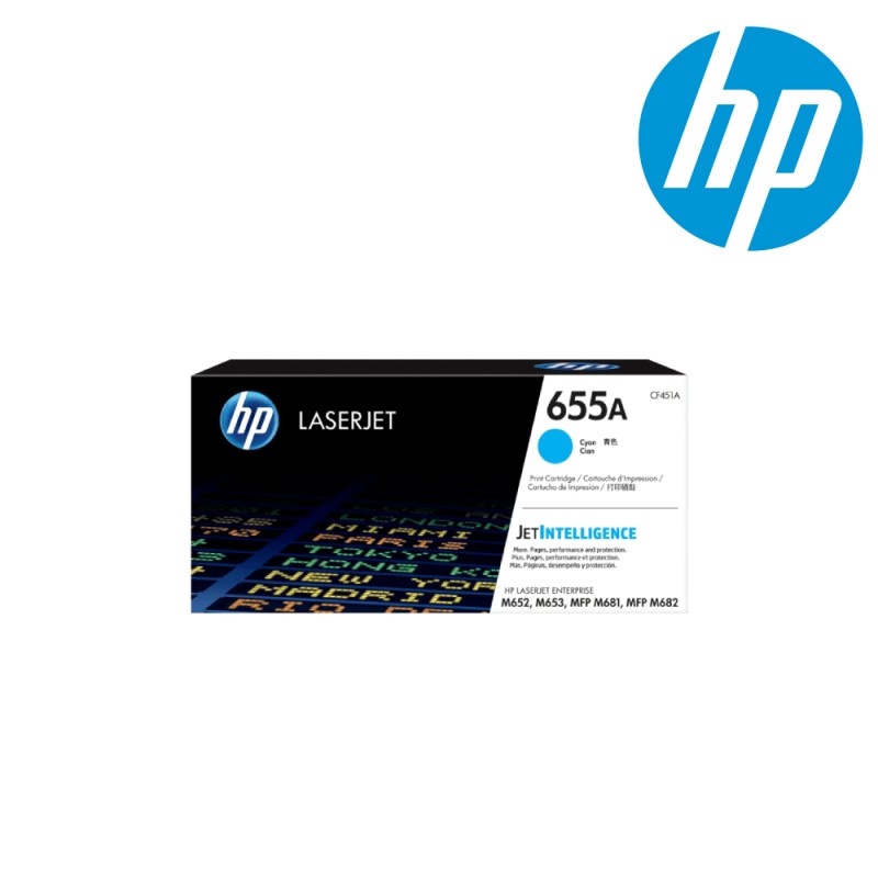 Toner HP 655A cyan original