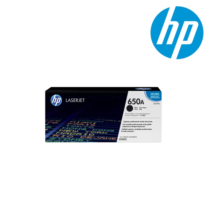 Toner HP 650A noir original