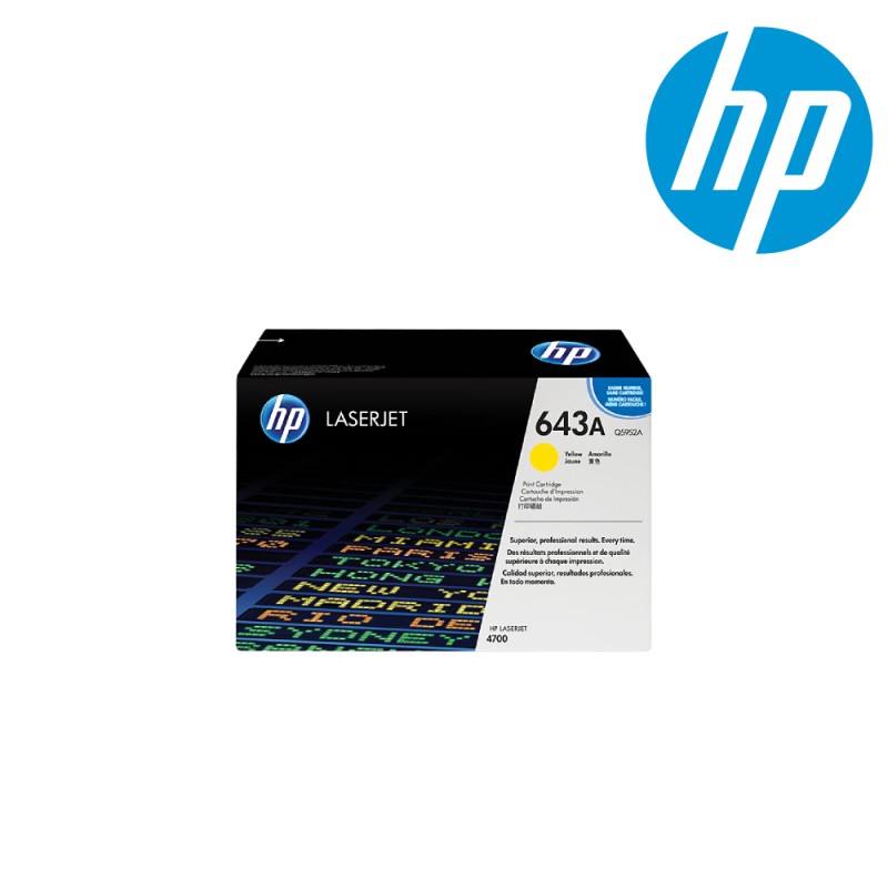 [Q5952A] Toner HP 643A jaune original