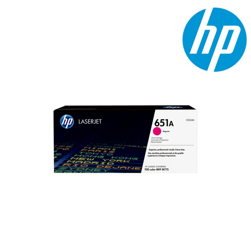 [CE343A] Toner HP 651A couleur original