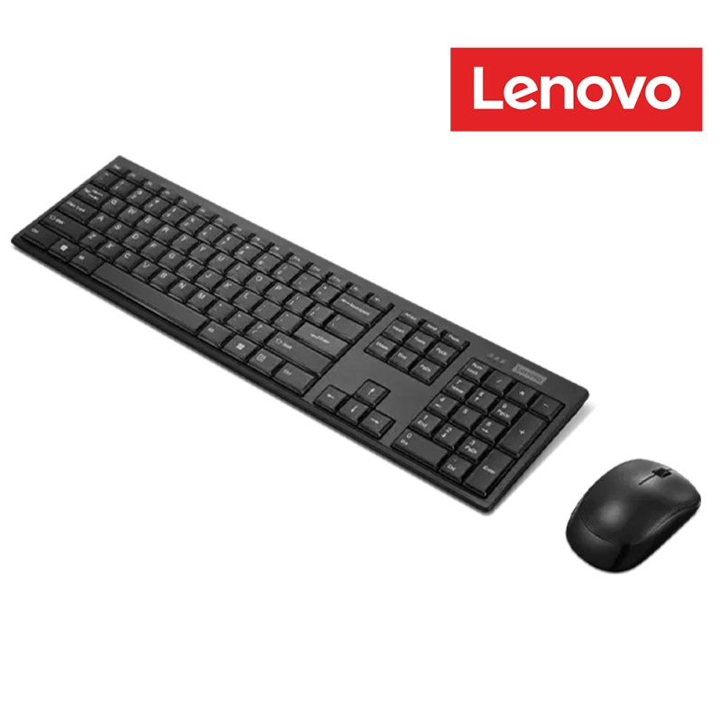 Ensemble clavier et souris Lenovo 100 sans fil FR