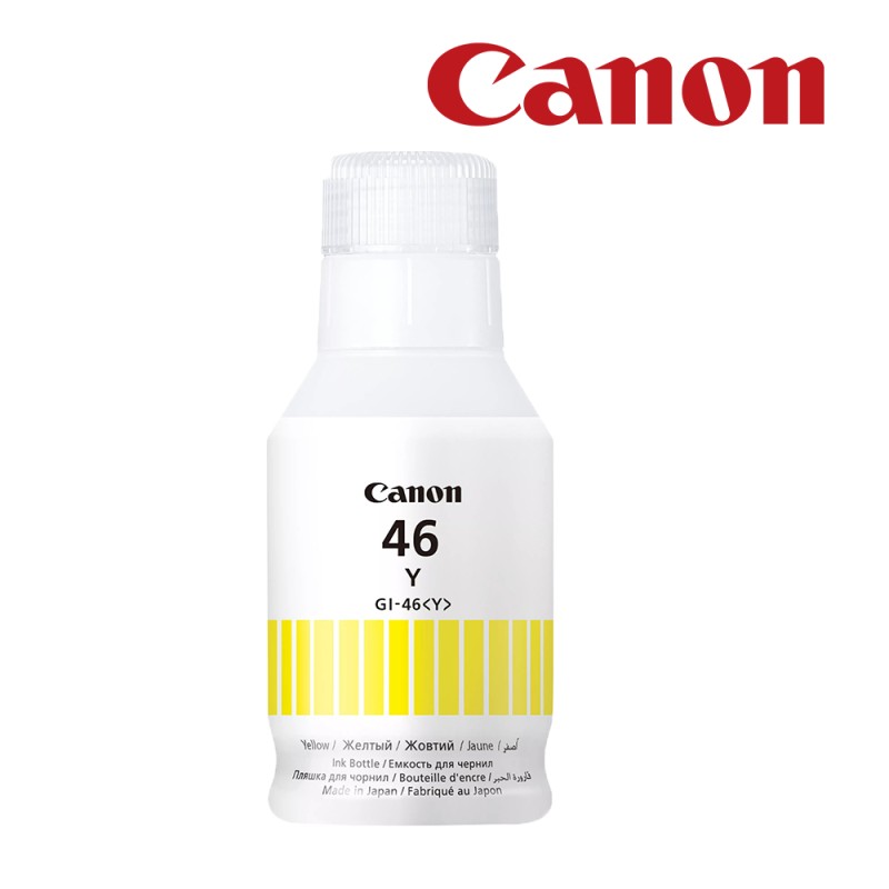 Bouteille d'encre Canon GI-46 jaune