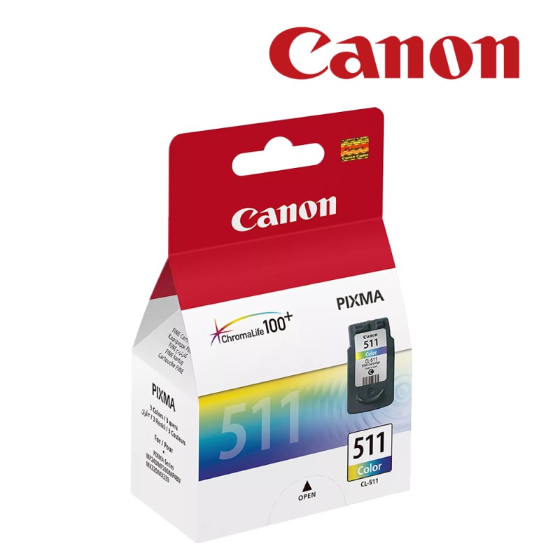 [2972B007AB] Cartouche d'encre Canon CL-511 couleur
