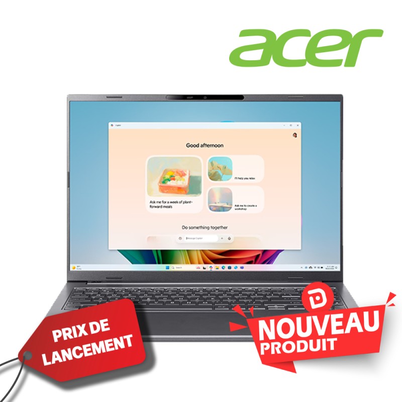 [NX.JP1EF.008] PC portable Acer ASPIRE 16 Intel core ultra 7 256V 16 Go SSD 512 Go