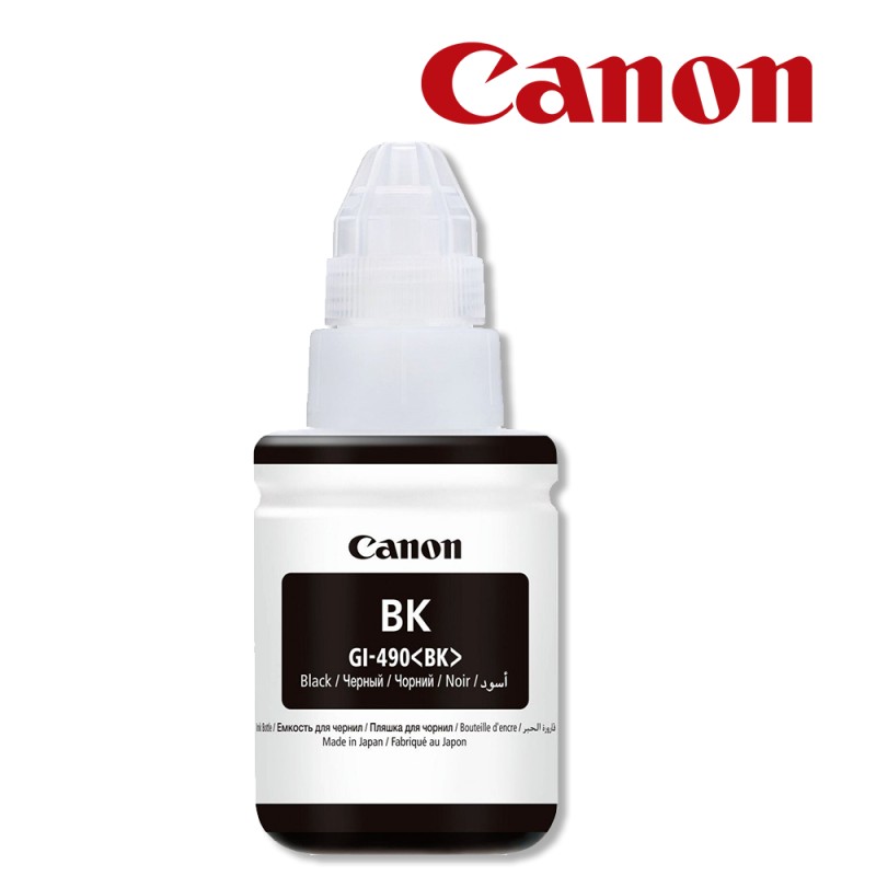 [0663C001AC] Bouteille d'encre Canon GI-490 noir