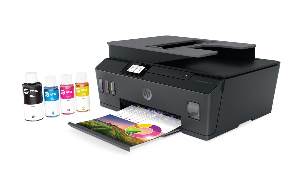 Imprimante HP Smart Tank 530 multifonction à réservoirs rechargeables (4SB24A)
