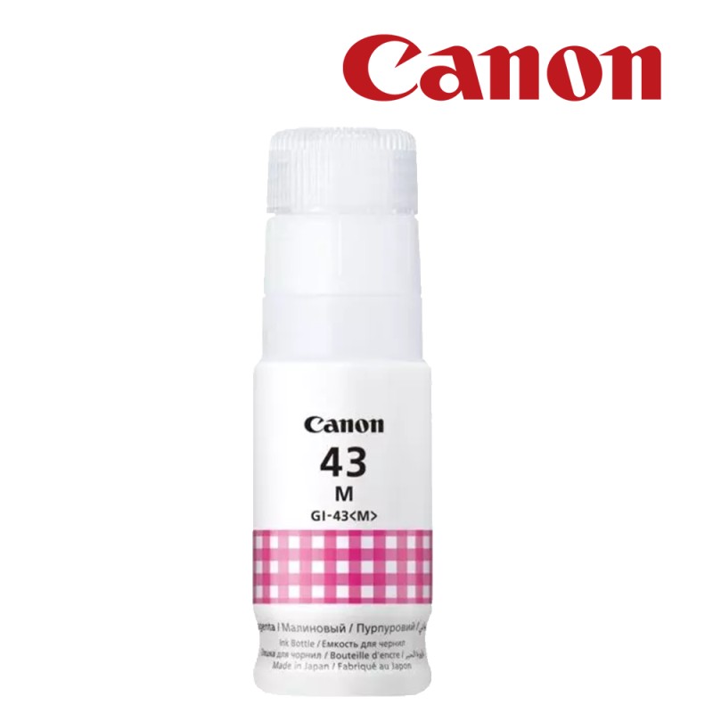 Bouteille d'encre Canon GI-43 magenta
