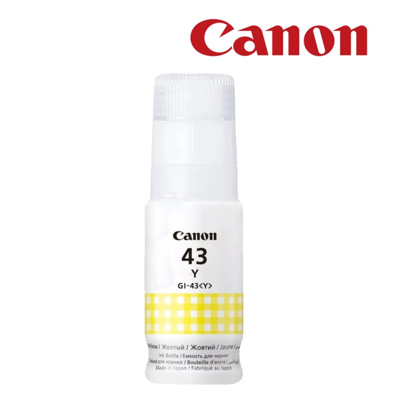 [4689C001AB] Bouteille d'encre Canon GI-43 jaune