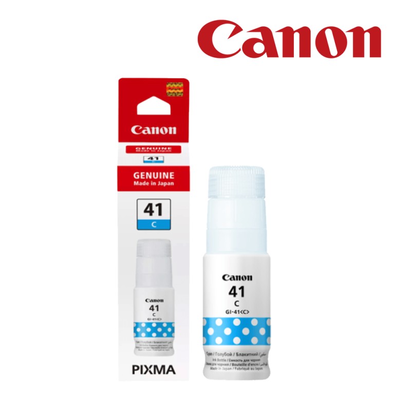 Bouteille d'encre Canon GI-41 cyan