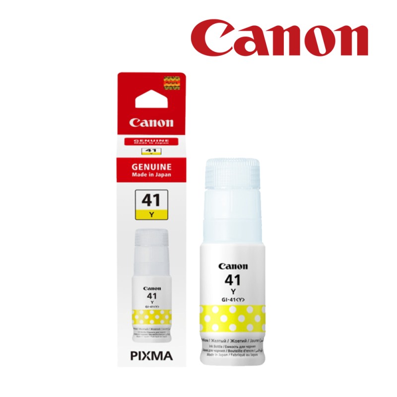Bouteille d'encre Canon GI-41 jaune
