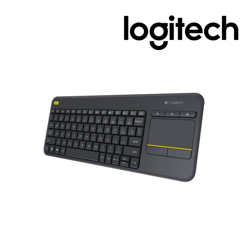 Logitech CLAVIER sans fil Touch K400 Plus noir