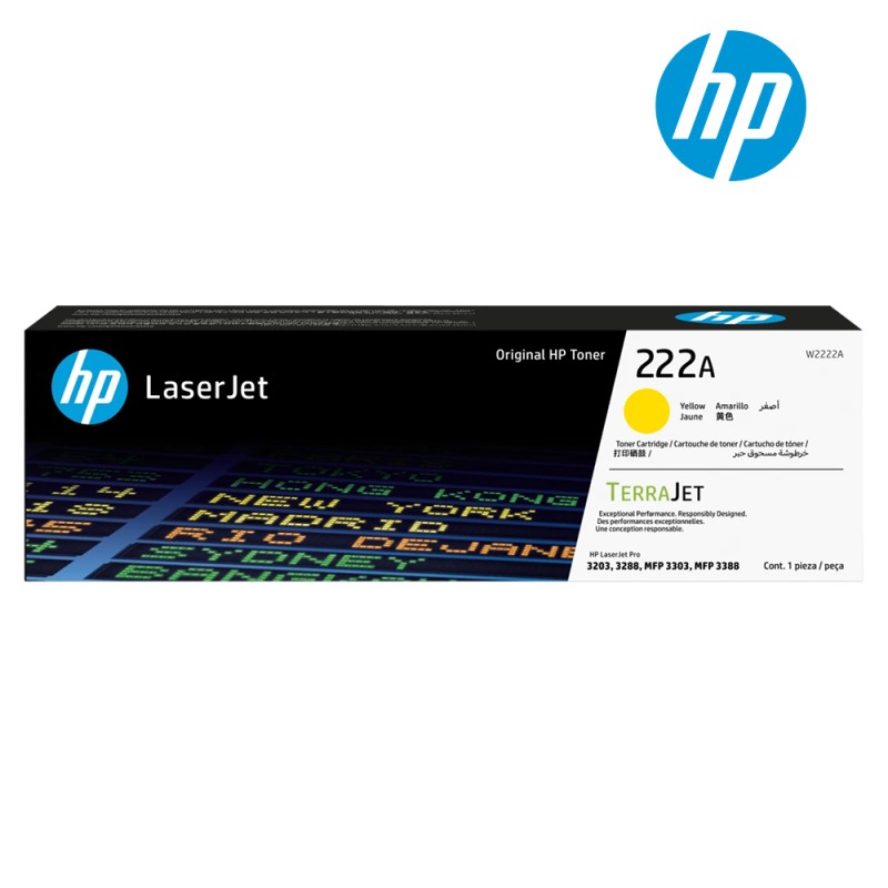 Toner HP 222A jaune original