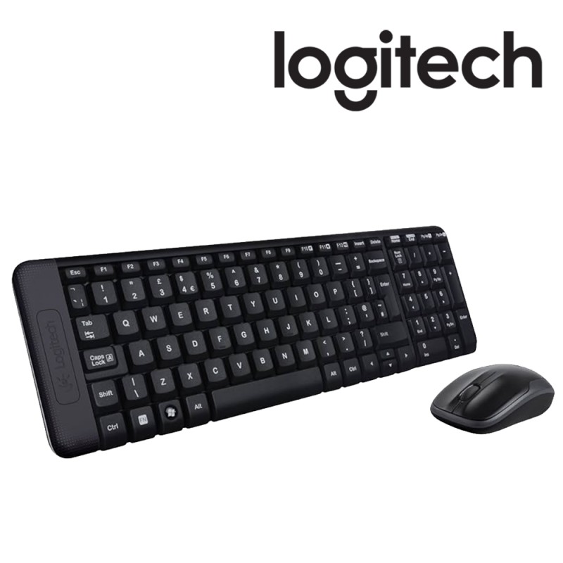 [920-008318] Ensemble clavier et souris Logitech MK220 sans fil- FRA - 2.4GHZ