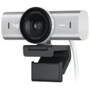 Logitech webcam MX Brio 4K ultra HD Gris Pâle