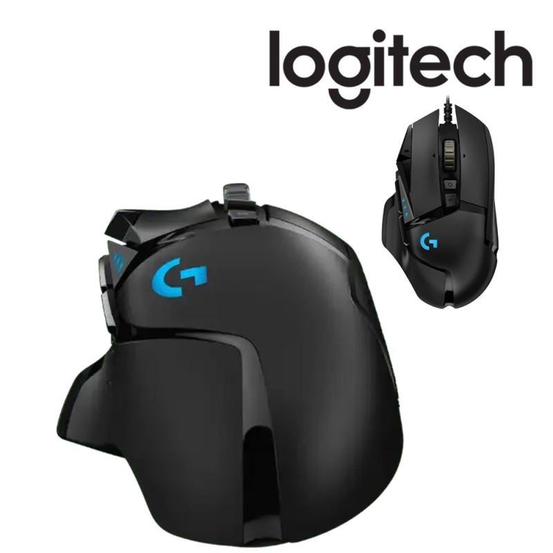 Logitech Souris gaming filaire G502 HERO High Performance