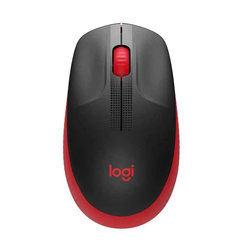Logitech souris M190 Full-size sans fil - rouge