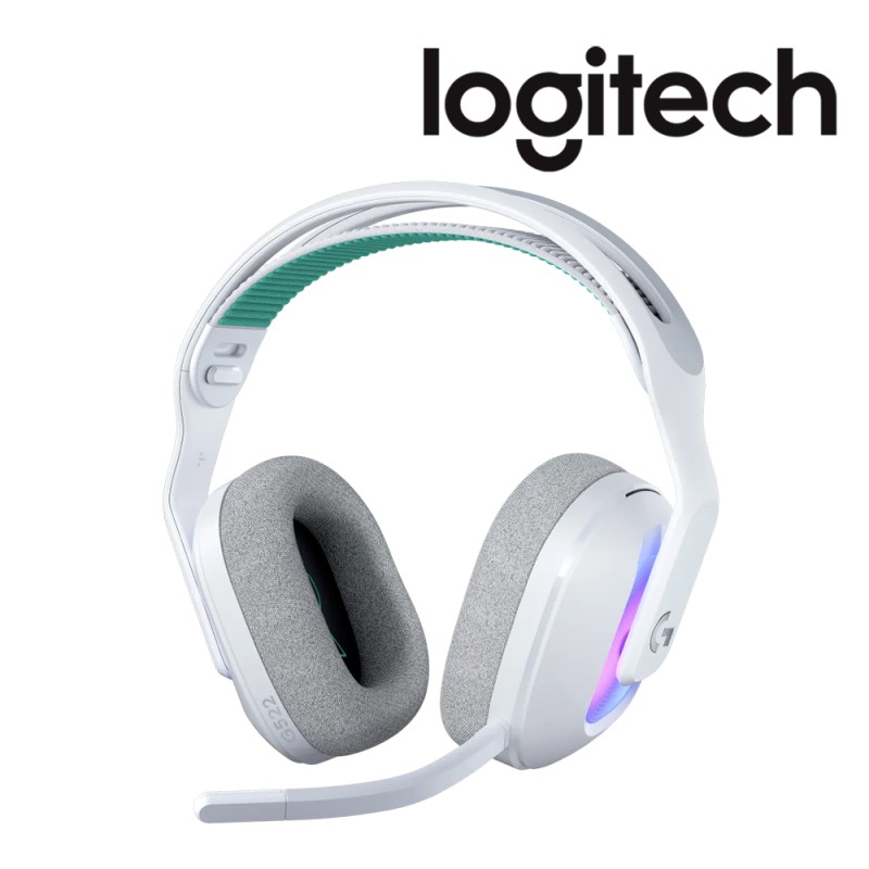 Casque Gamer Sans Fil Logitech G522 LIGHTSPEED Blanc RGB