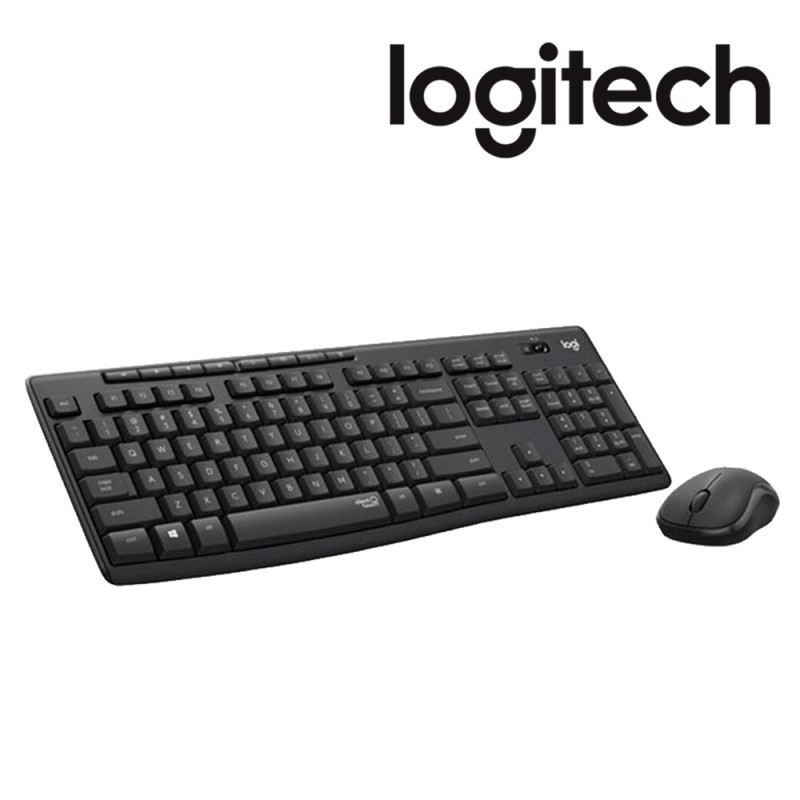 [920-009795] Ensemble Clavier et Souris Sans Fil Logitech MK295 Silent AZERTY