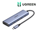 Hub USB-C UGREEN 6-en-1 HDMI 4K SD MicroSD