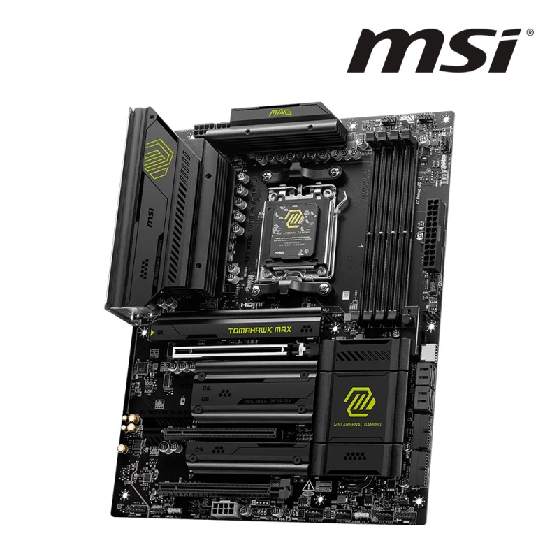 [911-7E62-002] Carte Mère MSI MAG B850 TOMAHAWK MAX WIFI AMD B850 AM5