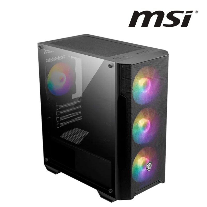 Boîtier PC Gaming MSI MAG FORGE M100A Micro-ATX
