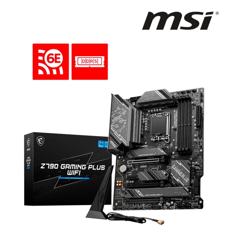 [911-7E06-084] Carte Mère MSI Z790 GAMING PLUS WIFI Intel Z790 LGA 1700