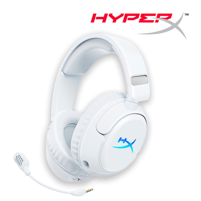 [B5VC5AA] Casque Gamer Sans Fil HyperX Cloud Flight 2 Blanc RGB