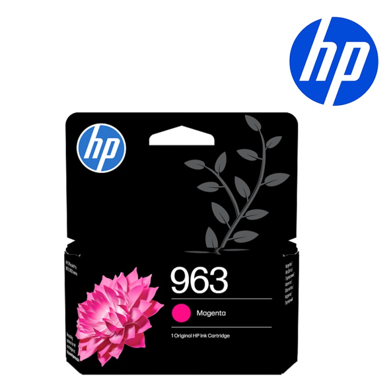 [3JA24AE-LS1] Cartouche d'encre HP 963 magenta original