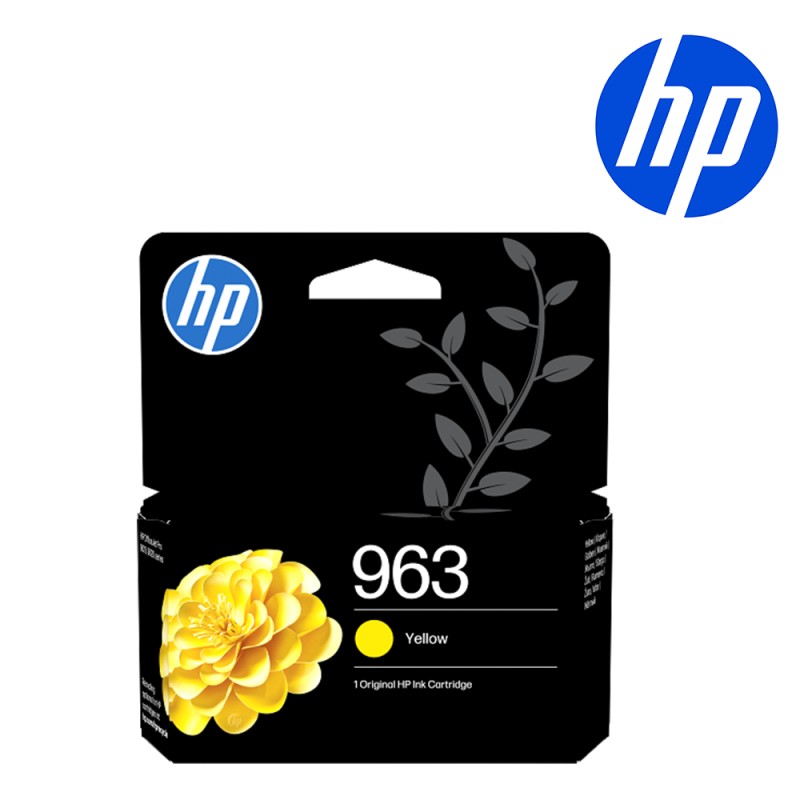 [3JA25AE-LS1] Cartouche d'encre HP 963 jaune original