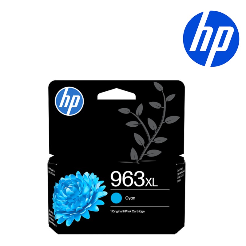[3JA27AE-LS1] Cartouche d'encre HP 963XL cyan original