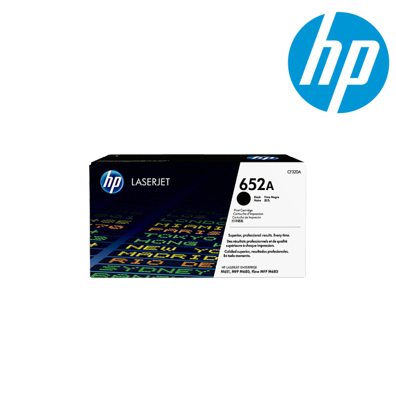 Toner HP 652A noir original
