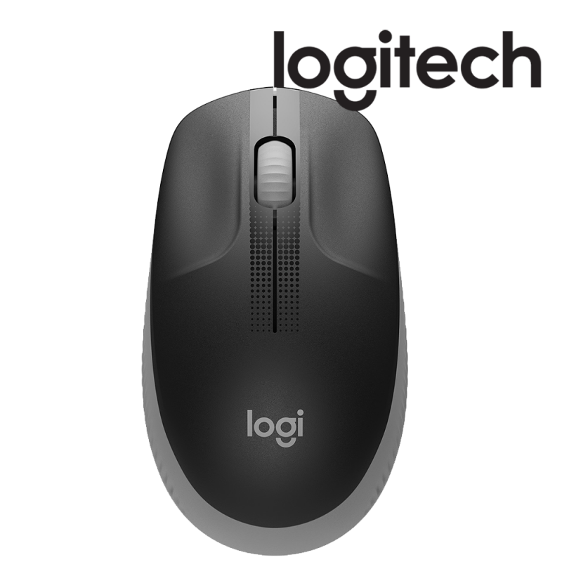 Souris Sans Fil Logitech M190 Gris Moyen 1000 DPI