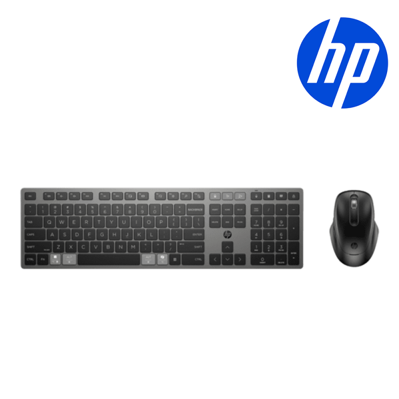 Ensemble clavier et souris sans fil rechargeable HP 720 Multi-Device