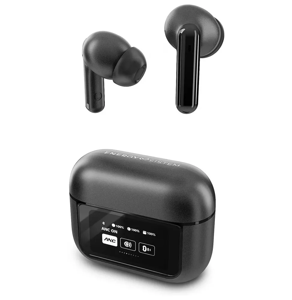 Écouteurs True Wireless avec boîtier à écran Energy Sistem Display ANC