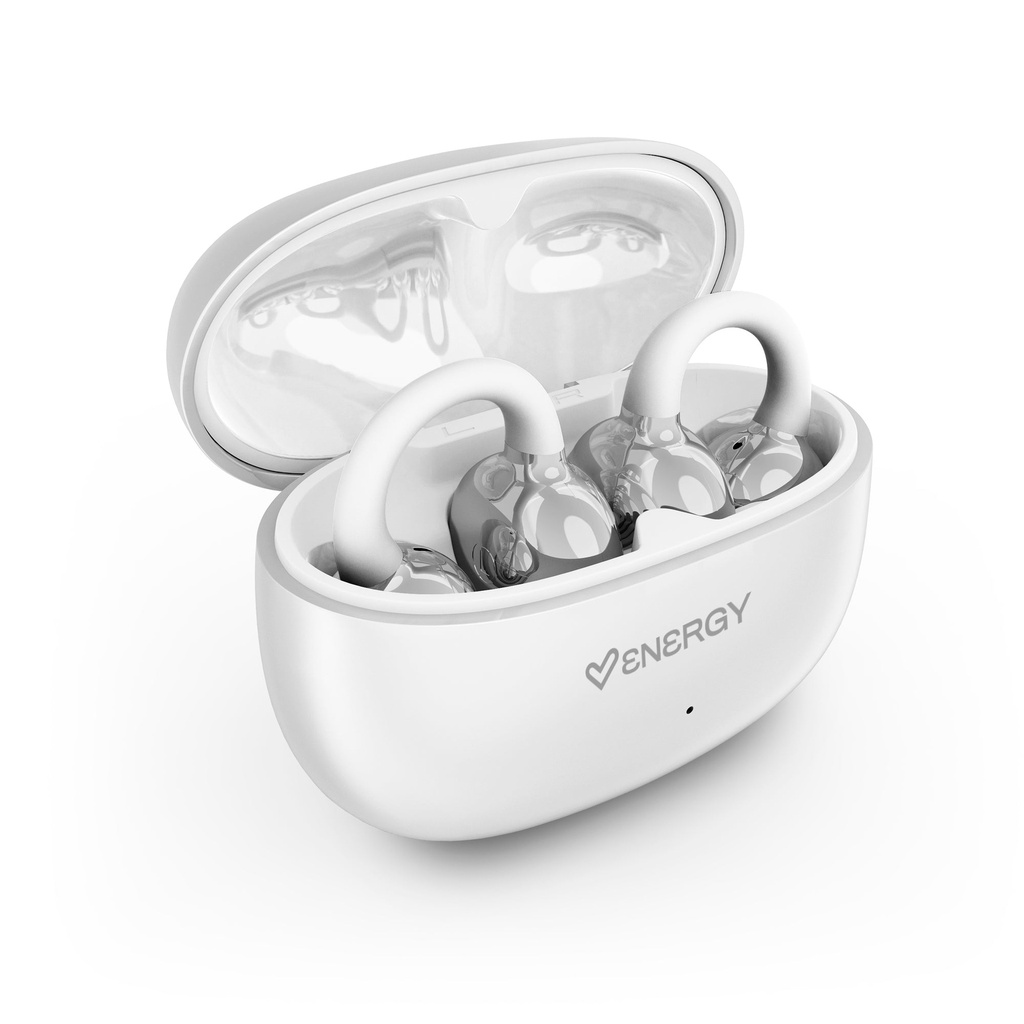 Écouteurs True Wireless à oreilles ouvertes Energy Sistem ChicPods — Blanc Snow
