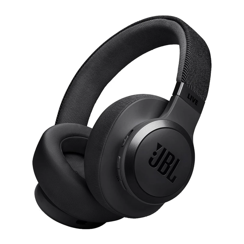 Casque Bluetooth circum-auriculaire à réduction de bruit JBL Live 770NC — Noir